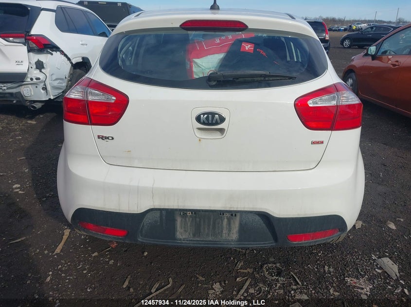2015 Kia Rio VIN: KNADM5A36F6972412 Lot: 12457934