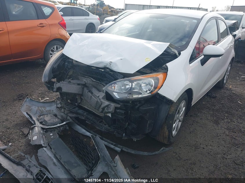 2015 Kia Rio VIN: KNADM5A36F6972412 Lot: 12457934