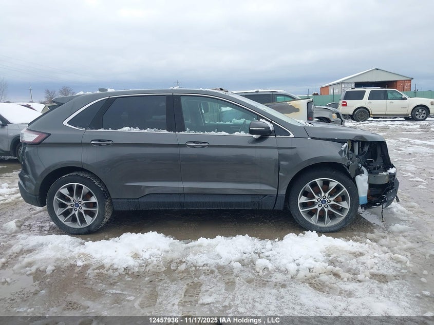 2016 Ford Edge Titanium VIN: 2FMPK4K88GBC14595 Lot: 12457936