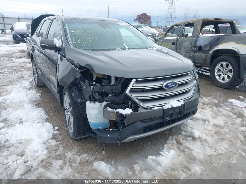 2FMPK4K88GBC14595 2016 Ford Edge Titanium auction photo 1