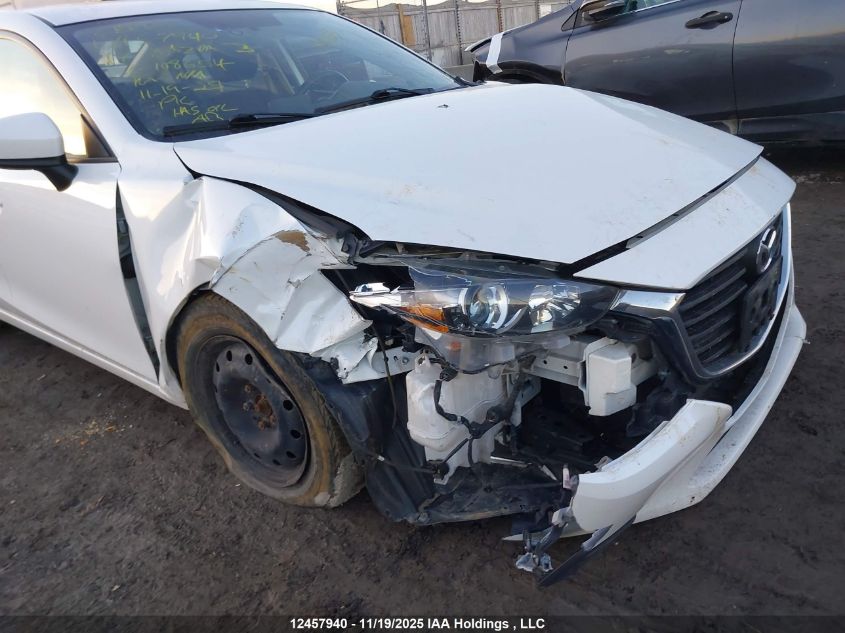 2017 Mazda 3 Sport VIN: JM1BN1U78H1108654 Lot: 12457940