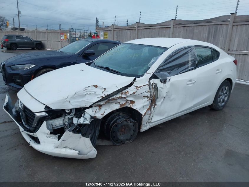 2017 Mazda 3 Sport VIN: JM1BN1U78H1108654 Lot: 12457940