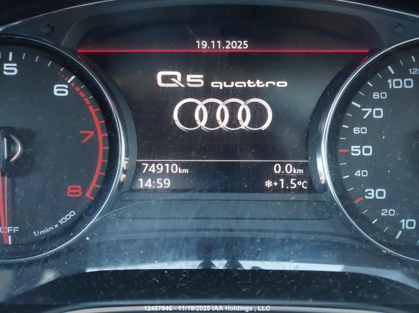 2019 Audi Q5 45 Progressiv VIN: WA1BNAFY1K2113325 Lot: 12457946