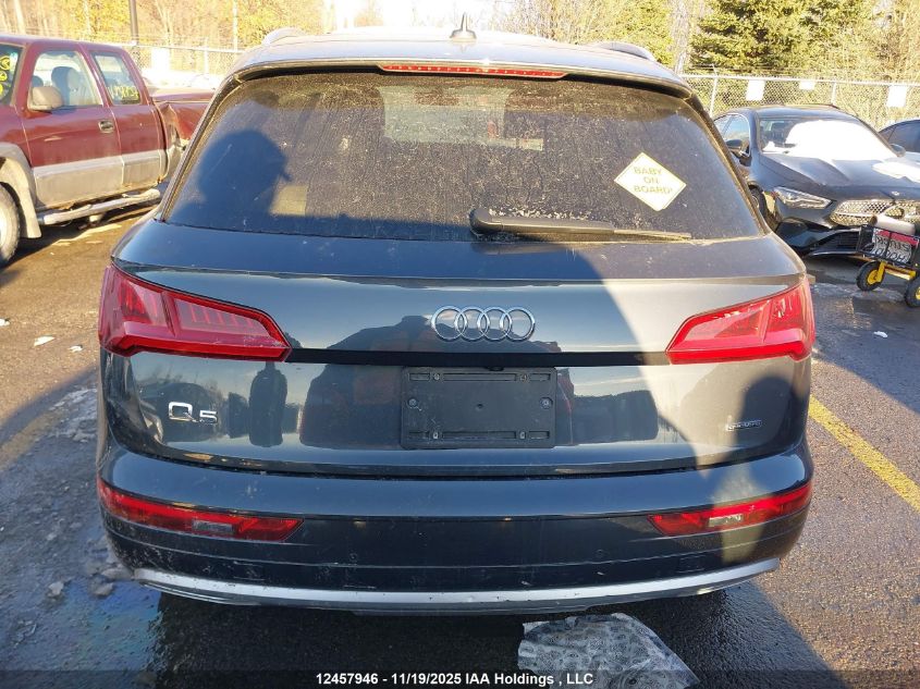 2019 Audi Q5 45 Progressiv VIN: WA1BNAFY1K2113325 Lot: 12457946