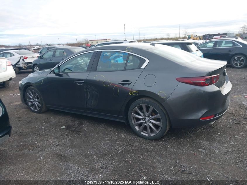 2019 Mazda Mazda3 Gt VIN: JM1BPBDM5K1134593 Lot: 12457959