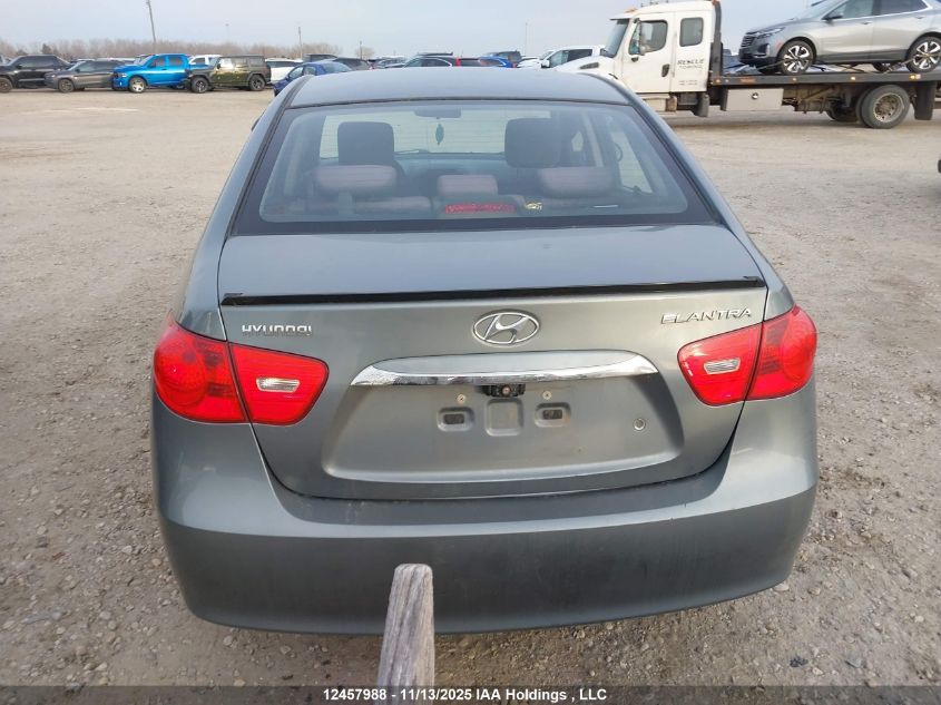 2010 Hyundai Elantra Gl VIN: KMHDU4BD4AU962398 Lot: 12457988