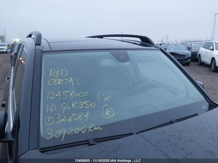 2010 Mercedes-Benz Glk 350 4Matic VIN: WDCGG8HB5AF328084 Lot: 12458000