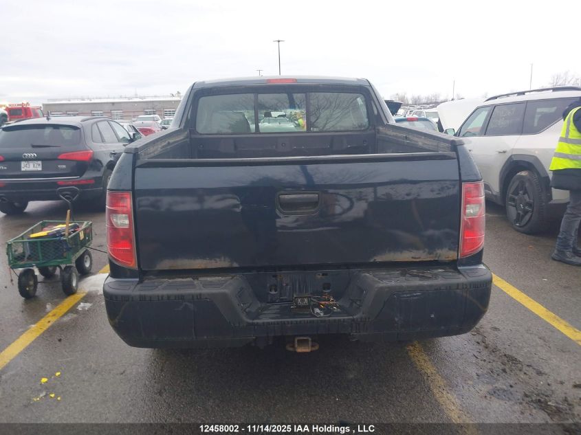 2009 Honda Ridgeline Rts VIN: 2HJYK16459H000500 Lot: 12458002
