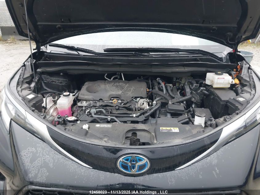 2021 Toyota Sienna Le/Xle/Xse/Limited/Platinum VIN: 5TDGRKEC1MS045809 Lot: 12458023