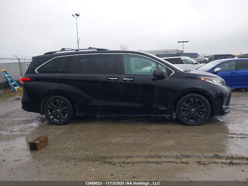 2021 Toyota Sienna Le/Xle/Xse/Limited/Platinum VIN: 5TDGRKEC1MS045809 Lot: 12458023