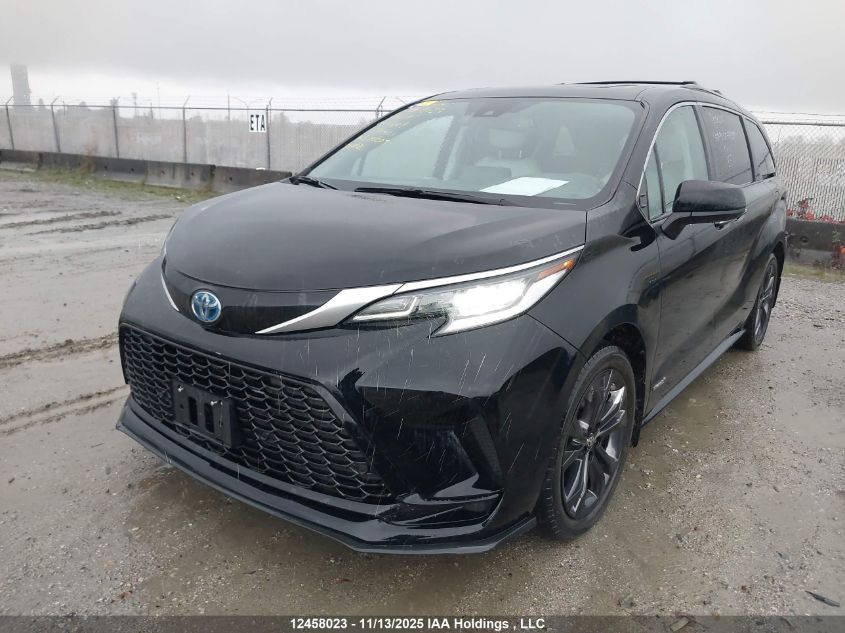 2021 Toyota Sienna Le/Xle/Xse/Limited/Platinum VIN: 5TDGRKEC1MS045809 Lot: 12458023