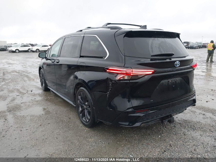 2021 Toyota Sienna Le/Xle/Xse/Limited/Platinum VIN: 5TDGRKEC1MS045809 Lot: 12458023