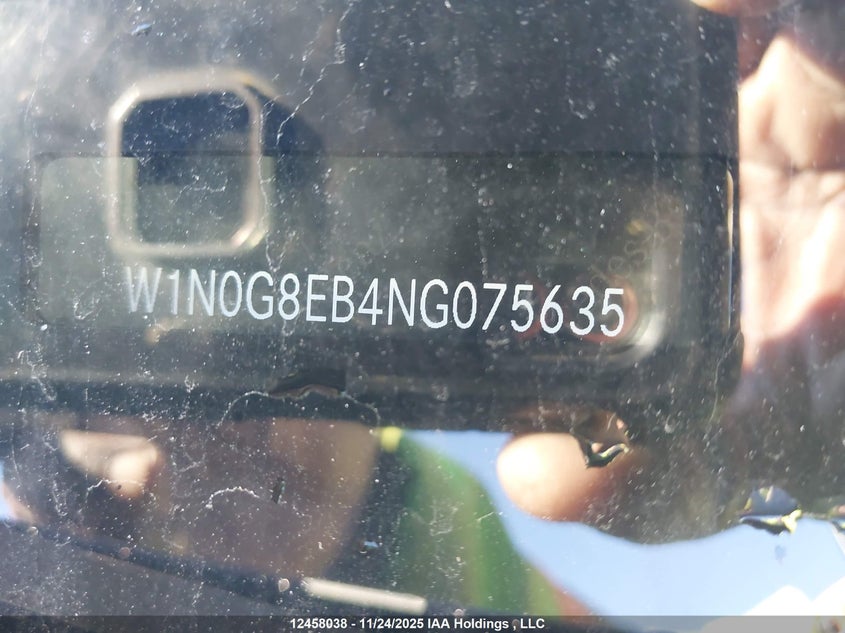 2022 Mercedes-Benz Glc 300 4Matic VIN: W1N0G8EB4NG075635 Lot: 12458038