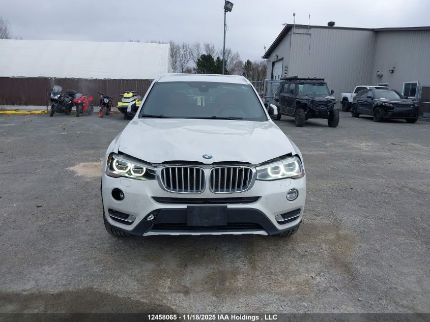 2016 BMW X3 xDrive28I VIN: 5UXWX9C55G0D90087 Lot: 12458065