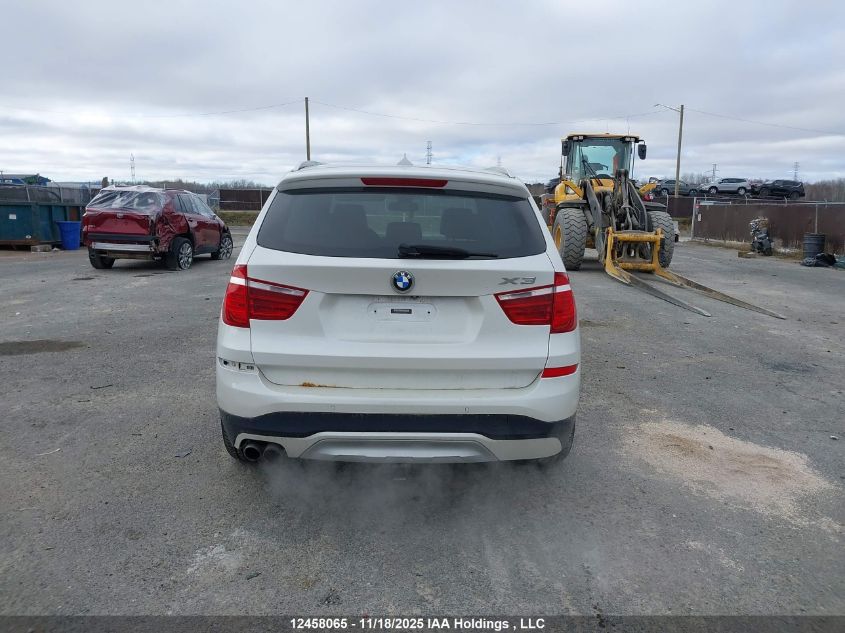 2016 BMW X3 xDrive28I VIN: 5UXWX9C55G0D90087 Lot: 12458065
