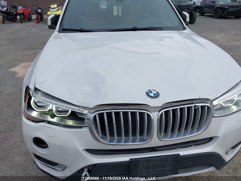 2016 BMW X3 xDrive28I VIN: 5UXWX9C55G0D90087 Lot: 12458065