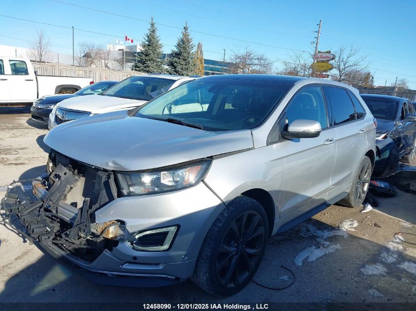 2016 Ford Edge Sport VIN: 2FMPK4AP0GBB45183 Lot: 12458090