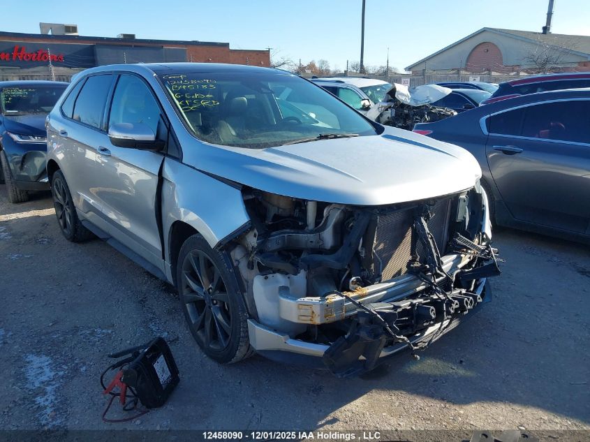 2016 Ford Edge Sport VIN: 2FMPK4AP0GBB45183 Lot: 12458090