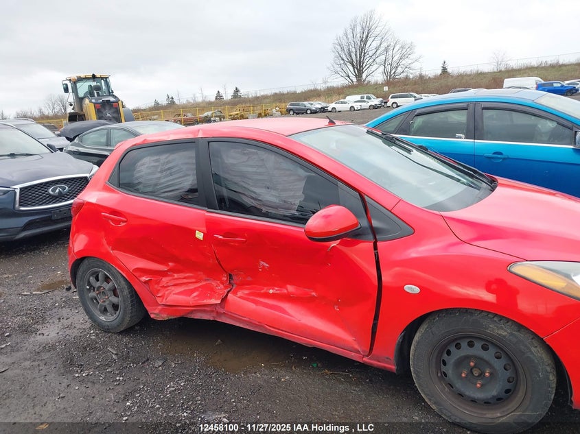 2011 Mazda Mazda2 Gs/Gx VIN: JM1DE1HY3B0105346 Lot: 12458100