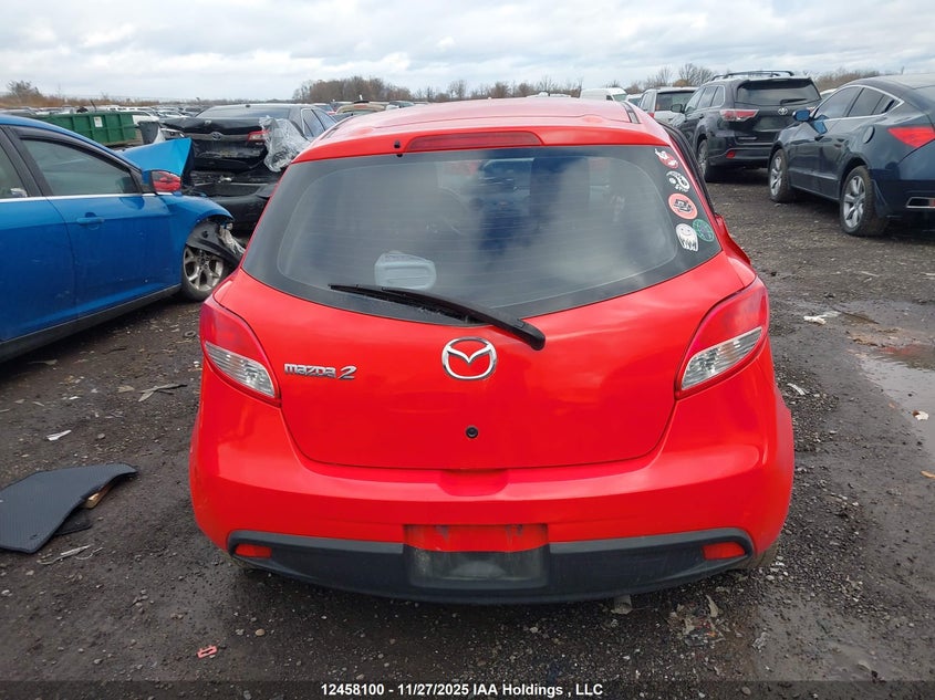 2011 Mazda Mazda2 Gs/Gx VIN: JM1DE1HY3B0105346 Lot: 12458100