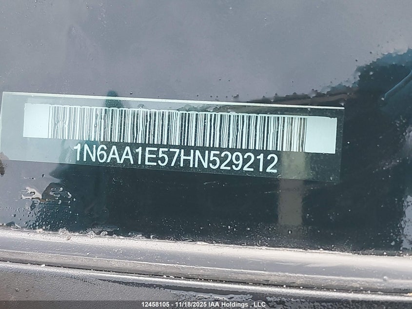 1N6AA1E57HN529212 2017 NISSAN TITAN photo no. 9