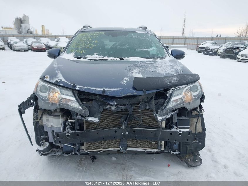 2014 Toyota Rav4 Limited VIN: 2T3DFREV4EW131508 Lot: 12458121