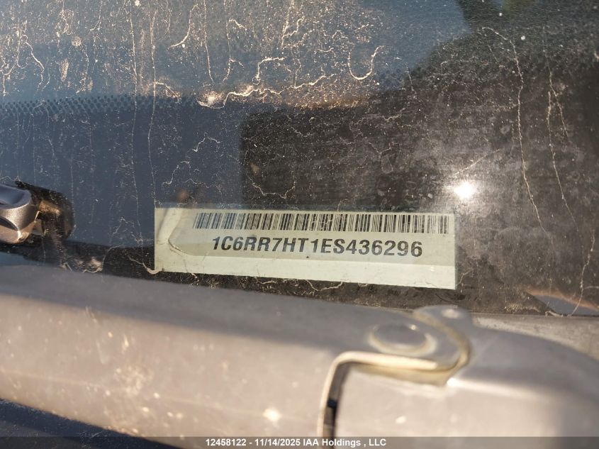 2014 Ram 1500 Sport VIN: 1C6RR7HT1ES436296 Lot: 12458122