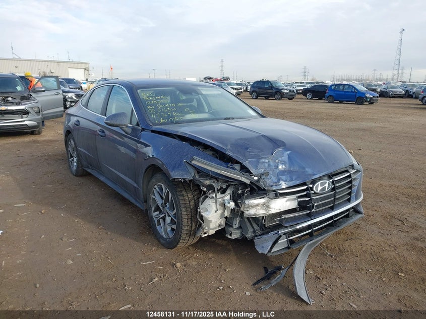 5NPEG4JA3LH016300 2020 Hyundai Sonata Se auction photo 1