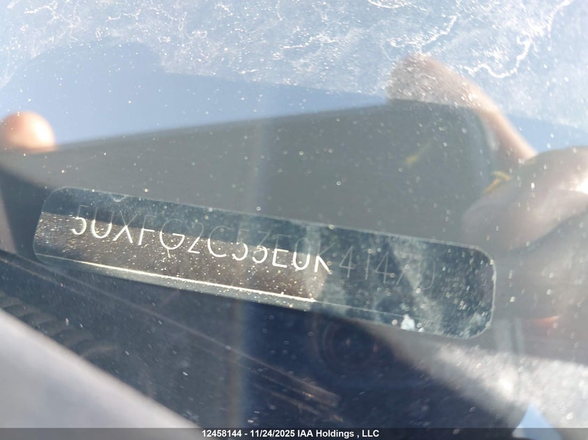 2014 BMW X6 xDrive35I VIN: 5UXFG2C53E0K41470 Lot: 12458144