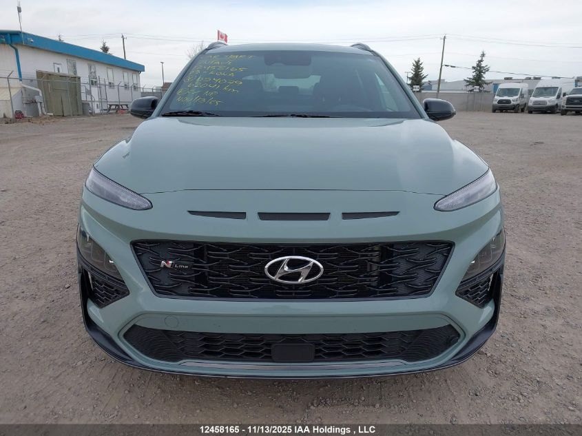 2023 Hyundai Kona Limited VIN: KM8K5CA36PU054079 Lot: 12458165