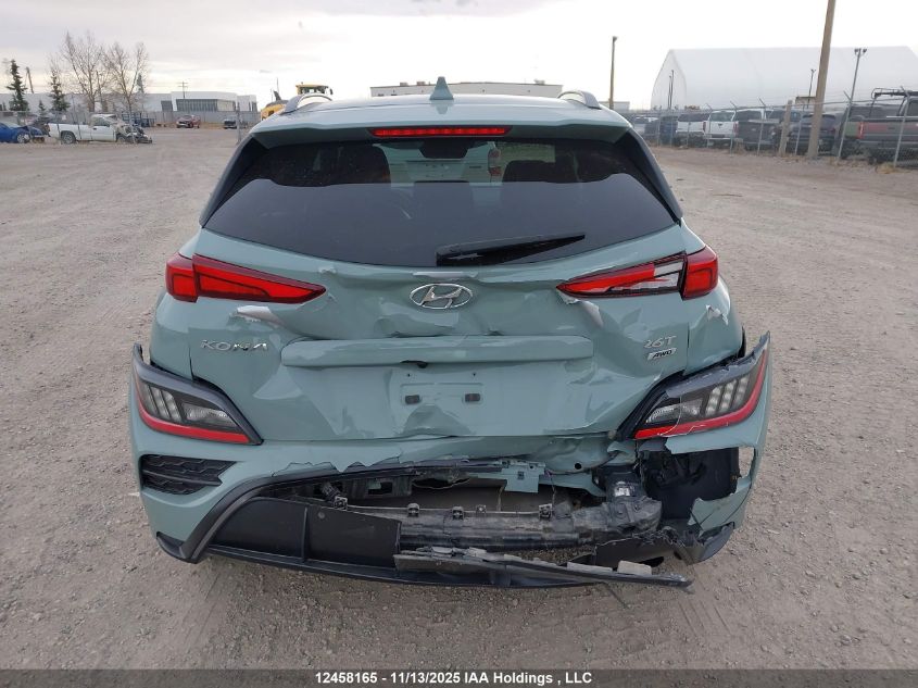 2023 Hyundai Kona Limited VIN: KM8K5CA36PU054079 Lot: 12458165