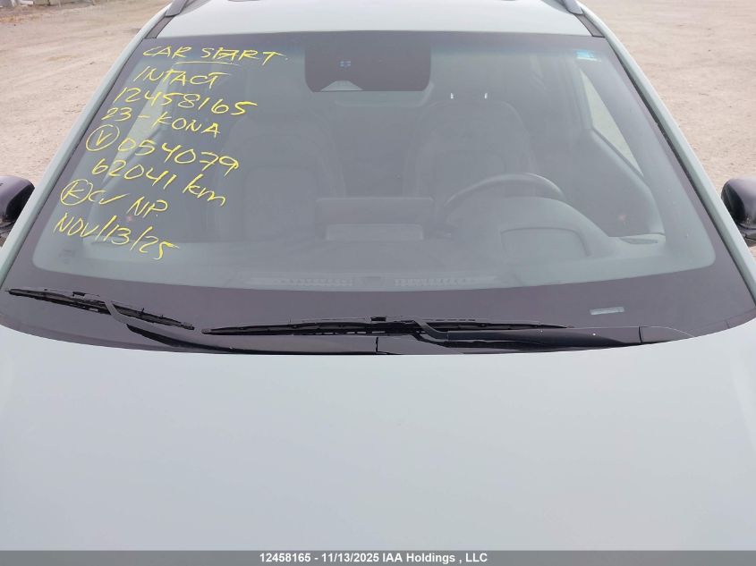 2023 Hyundai Kona Limited VIN: KM8K5CA36PU054079 Lot: 12458165