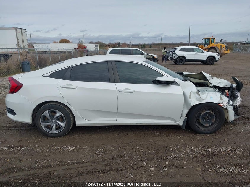 2019 Honda Civic Lx VIN: 2HGFC2F56KH010077 Lot: 12458172