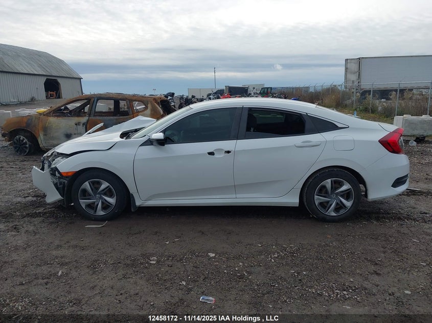 2019 Honda Civic Lx VIN: 2HGFC2F56KH010077 Lot: 12458172