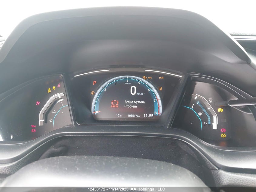 2019 Honda Civic Lx VIN: 2HGFC2F56KH010077 Lot: 12458172