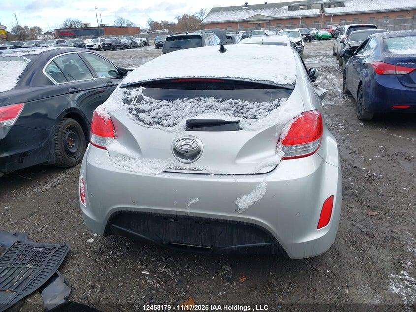 2013 Hyundai Veloster Tech VIN: KMHTC6AD1DU096904 Lot: 12458179
