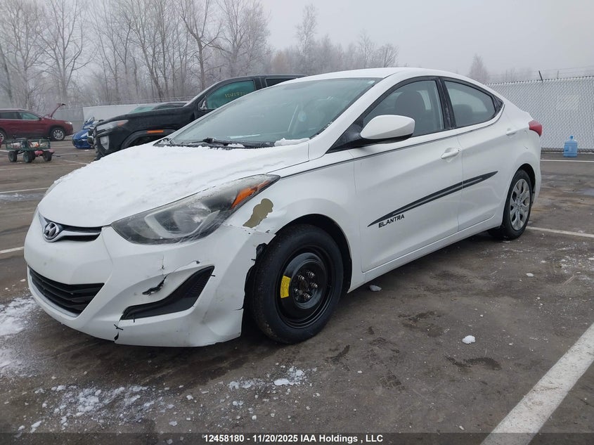 5NPDH4AE6EH490708 2014 HYUNDAI ELANTRA photo no. 2