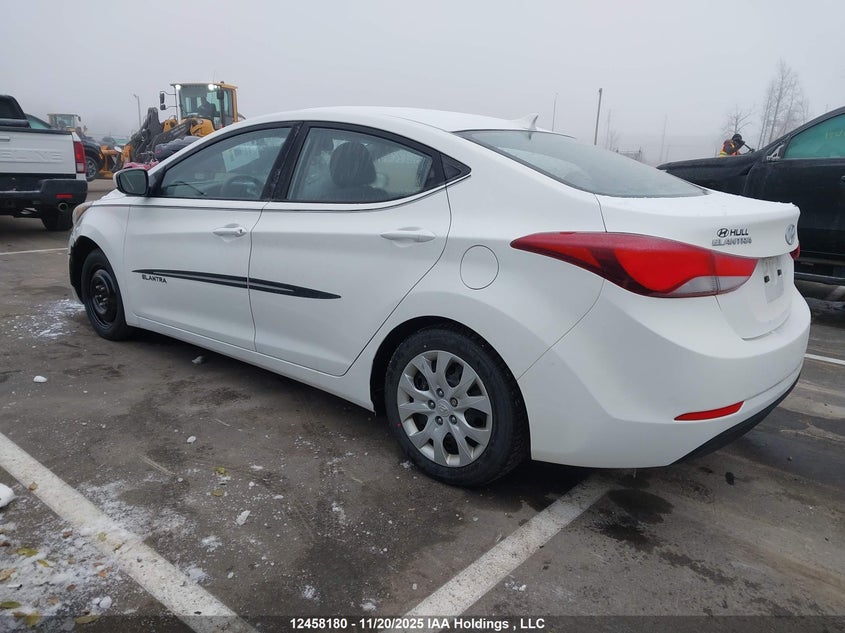 5NPDH4AE6EH490708 2014 HYUNDAI ELANTRA photo no. 3