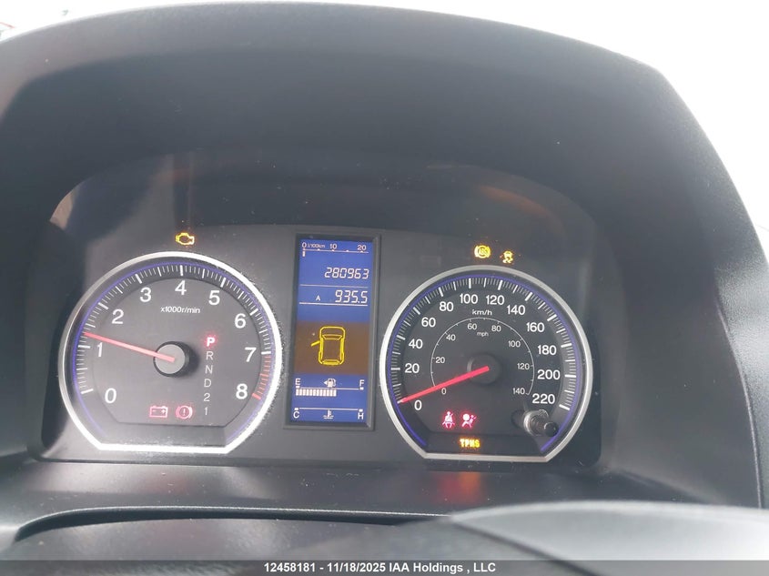 2011 Honda Cr-V Lx VIN: 5J6RE4H36BL825986 Lot: 12458181