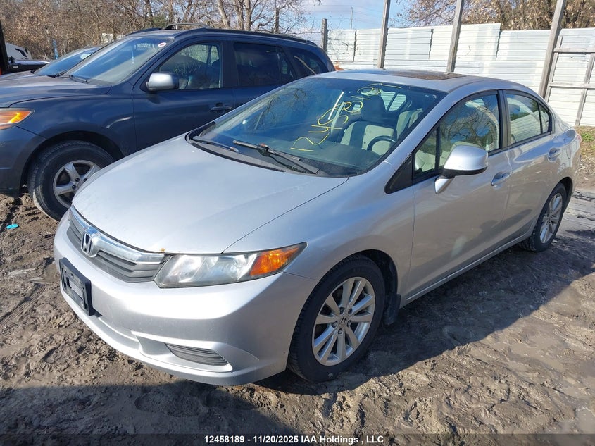 2HGFB2F50CH107196 2012 HONDA CIVIC photo no. 2