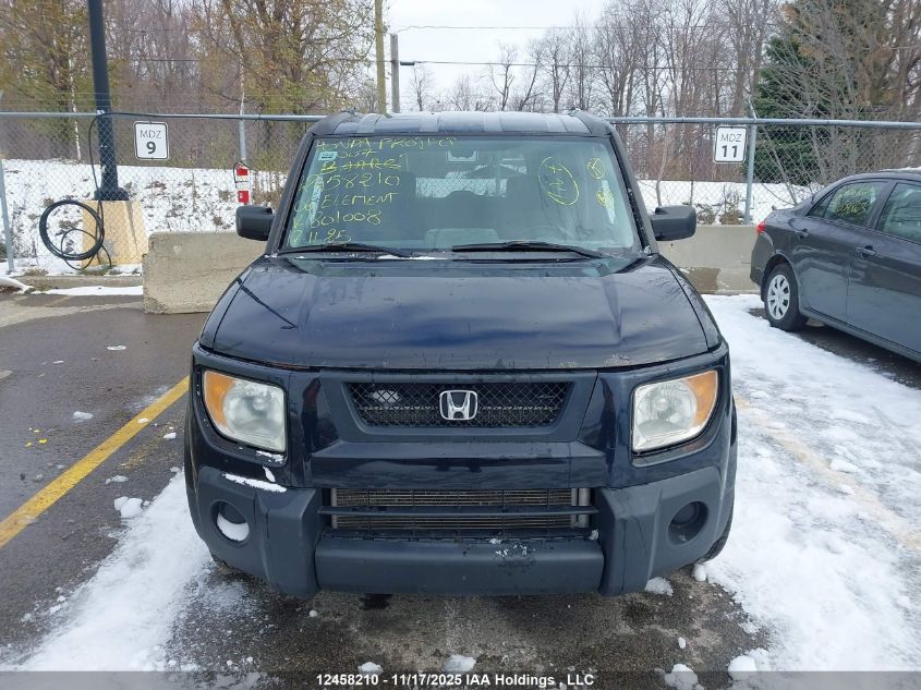 2006 Honda Element Ex VIN: 5J6YH28766L801008 Lot: 12458210