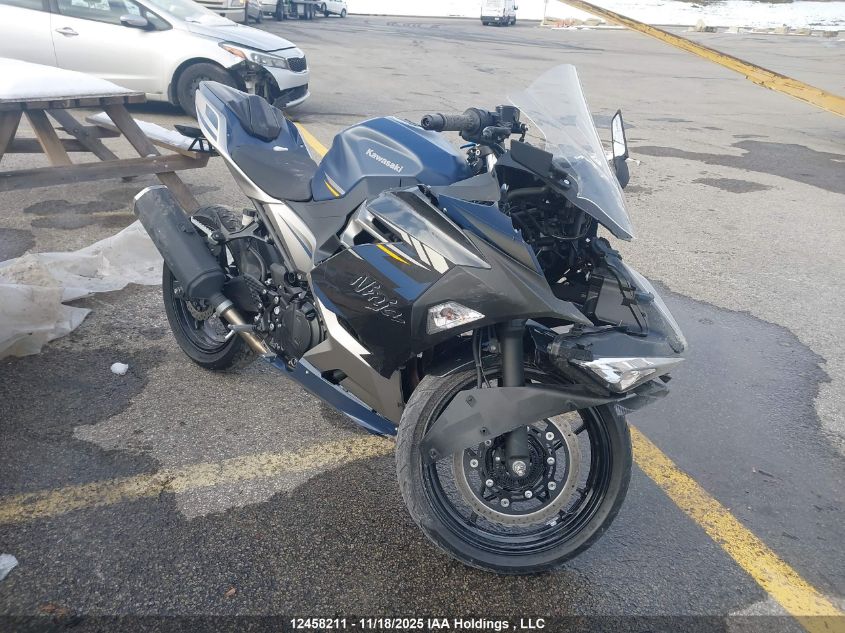 2023 Kawasaki Ex400 VIN: JKAEXKG12PDAP5634 Lot: 12458211