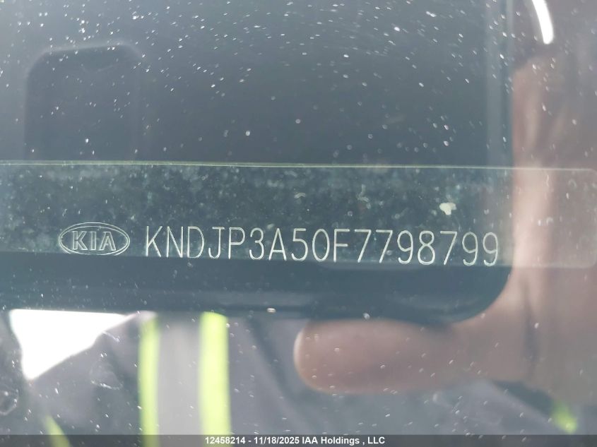 2015 Kia Soul Ex/Ex+/Ex+ Eco VIN: KNDJP3A50F7798799 Lot: 12458214