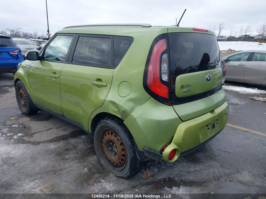 2015 Kia Soul Ex/Ex+/Ex+ Eco VIN: KNDJP3A50F7798799 Lot: 12458214