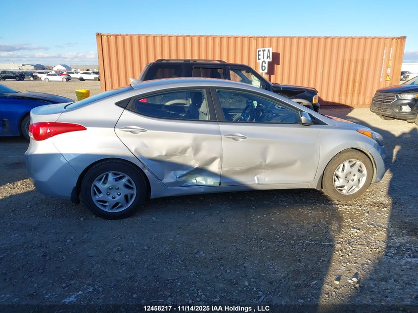2013 Hyundai Elantra Gl VIN: 5NPDH4AEXDH317160 Lot: 12458217
