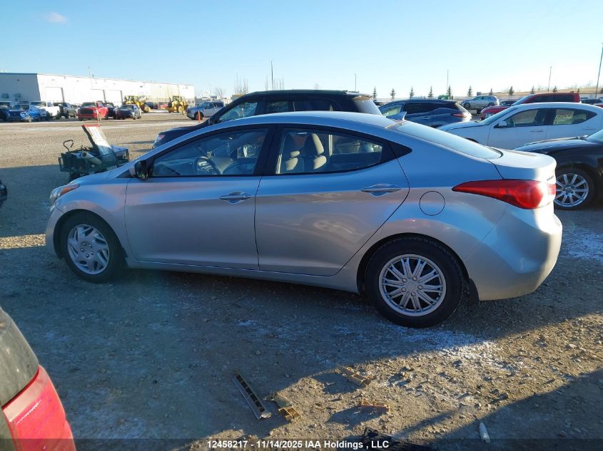 2013 Hyundai Elantra Gl VIN: 5NPDH4AEXDH317160 Lot: 12458217