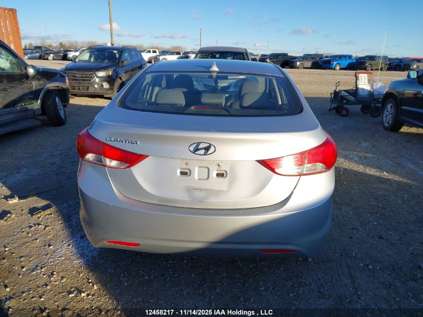 2013 Hyundai Elantra Gl VIN: 5NPDH4AEXDH317160 Lot: 12458217
