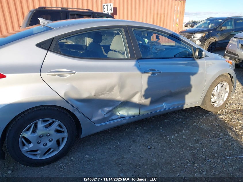 2013 Hyundai Elantra Gl VIN: 5NPDH4AEXDH317160 Lot: 12458217