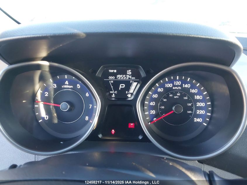 2013 Hyundai Elantra Gl VIN: 5NPDH4AEXDH317160 Lot: 12458217