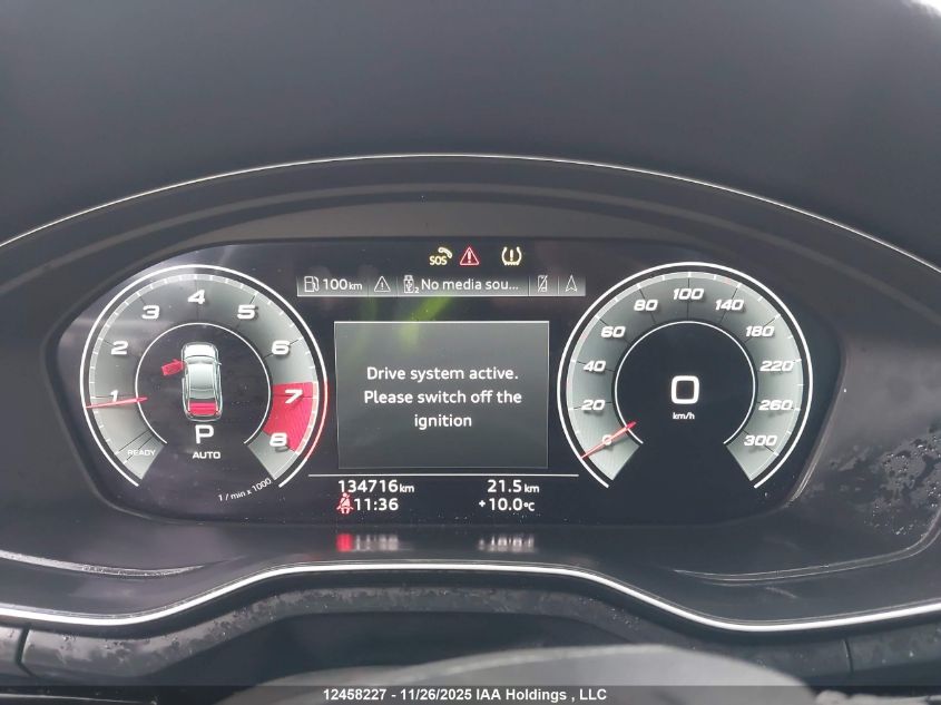 2021 Audi A4 45 Technik VIN: WAUFAAF49MA075655 Lot: 12458227